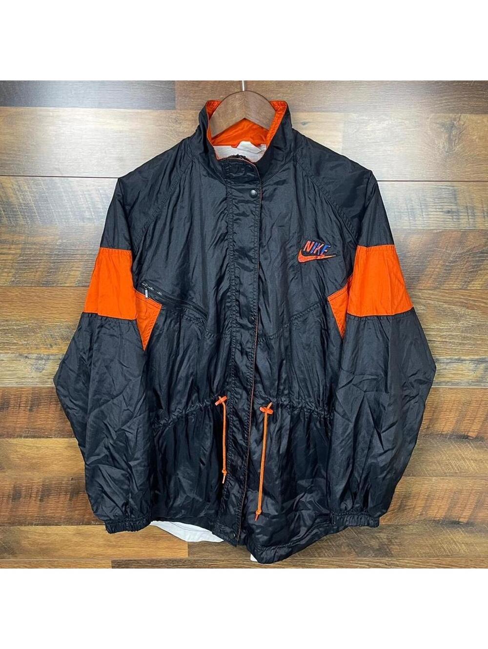 Vintage 90s Nike Women’s Aztec Windbreaker Jacket Size Medium